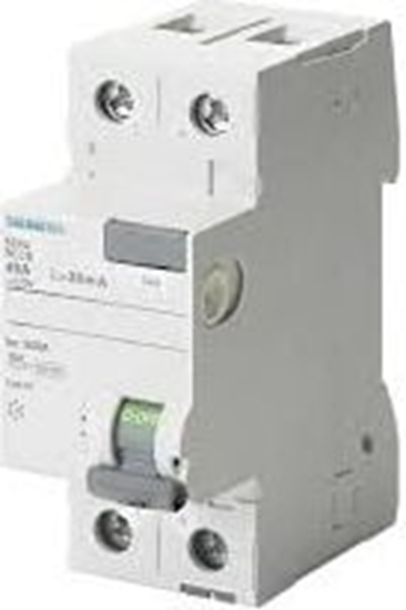Picture of Siemens Wycznik rónicowoprdowy 2P 25A 0,03A typ AC (5SV4312-0)