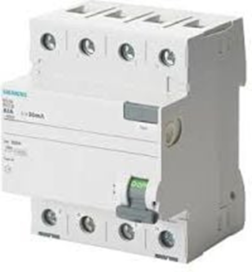 Picture of Siemens Wycznik rónicowoprdowy 4P 40A 0,03A typ AC (5SV4344-0)