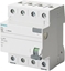 Attēls no Siemens Wycznik rónicowo-prdowy 4P 63A 0,03A typ AC (5SV4346-0)