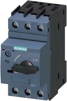 Attēls no Siemens Wycznik silnikowy 3P 0,18kW 0,55-0,8A S00 (3RV2011-0HA10)