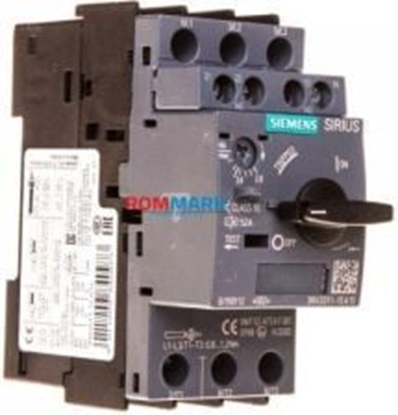 Attēls no Siemens Wycznik silnikowy 3P 2,8-4A 1Z 1R S00 (3RV2011-1EA15)