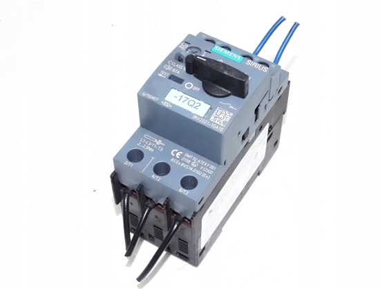 Picture of Siemens Wycznik silnikowy S0 CL10 4,5-6,3A 82A 3RV2021-1GA10