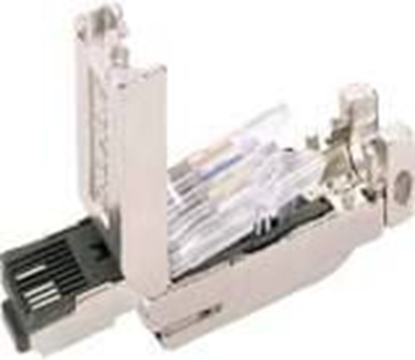 Attēls no Siemens Wtyczka prosta metalowa do przewodu ETHERNET (6GK1901-1BB10-2AA0)