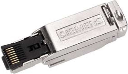 Attēls no Siemens Wtyk RJ45 kat.5 w obudowie metalowej 6GK1901-1BB10-2AE0 (6GK1901-1BB10-2AE0)