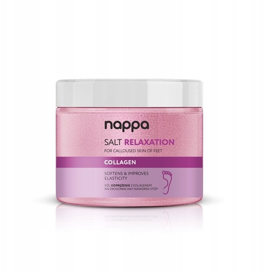 Изображение SILACRE_Nappa Salt Bath odprajca sól lawendowa na zrogowaciay naskórek stóp 400g