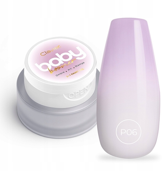 Picture of Silcare CLAVIER_Baby Boomer budujcy el 3w1 P06 Lilacelle 3g