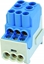 Изображение Simet Blok rozdzielczy - dystrybucyjny Al/Cu 80010 SIMBLOCK niebieski SDB100 81601003