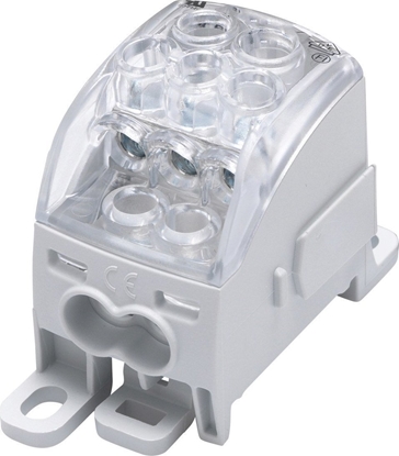 Attēls no Simet Blok rozdzielczy - uniwersalny Al/Cu SUB 160 (82040) SIMBLOCK szary 81653002