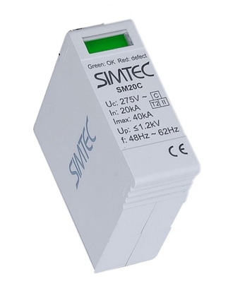 Attēls no Simet Modu ochronny warystorowy do Simtec klasy C SPDMM20C-275 85101012