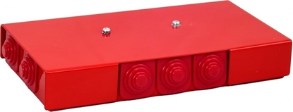 Picture of Simet Puszka przeciwpoarowa PIP-2AN P3x3x4 prostoktna, E90, przelotowa, wymiary 103x30x197mm, czerwony 84622626