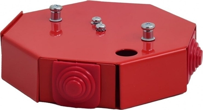 Изображение Simet Puszka przeciwpoarowa PIP-3AN R6x2x4 omioktna, E90, rozgana, wymiary 124x28x137mm, czerwony 84623616