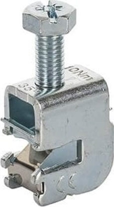 Изображение Simet Zacisk dla szyny 10 mm / 4-35 mm2, ZS 35 S-10 metaliczny 84391000