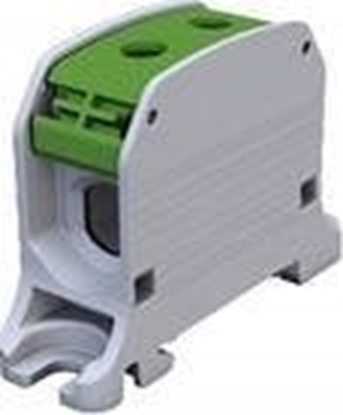 Picture of Simet Zczka szynowa gwintowa Al/Cu STB 50 (87310) SIMBLOCK zielony 81001005
