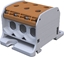 Attēls no Simet Zczka szynowa gwintowa Al/Cu STB 50-3 (87360) SIMBLOCK brzowy 81003015