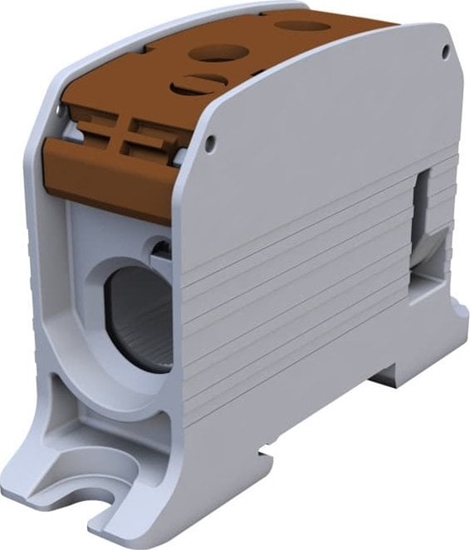 Изображение Simet Zczka szynowa gwintowa Al/Cu STB 95 (87510) SIMBLOCK brzowy 81101015
