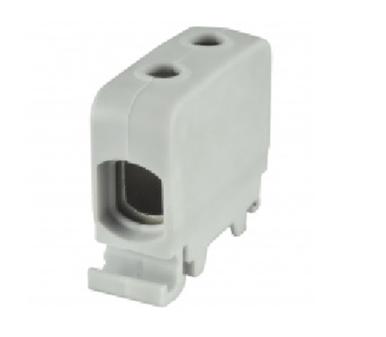 Изображение Simet Zczka szynowa gwintowa ZGG1x1,5-50s 160A 1,5-50mm2 szara 84285002