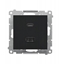 Picture of Simon 55 adowarka USB C+A (modu), 30 W, 230V czarny mat TEC2CAQ.01/149