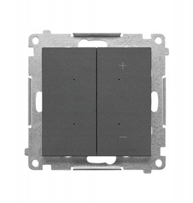Изображение Simon 55 ciemniacz do LED ciemnialnych, klawiszowy (modu) Grafitowy mat TESL1.01/116