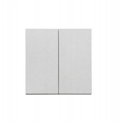 Изображение Simon 55 Klawisz podwójny do: SW5M, SP2M Aluminium mat TKW5/143