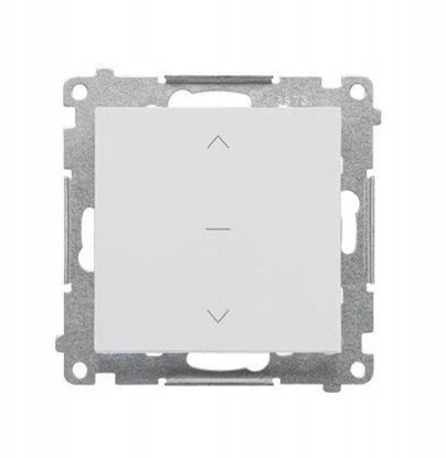 Attēls no Simon 55 Przycisk roletowy (modu) 10 A, 250 V~, szybkozcza Jasnoszary mat TZP1K.01/114
