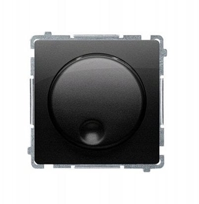 Изображение Simon Basic ciemniacz naciskowo-obrotowy (modu), 20500 W, 230V czarny BMS9T.01/49