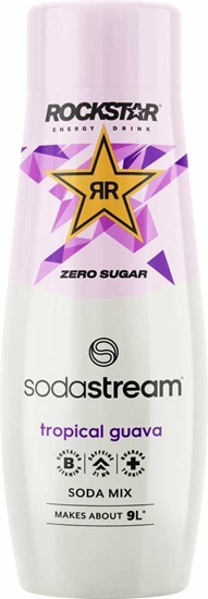 Изображение SodaStream Rockstar Energy Syrup Guava Zero 440ml