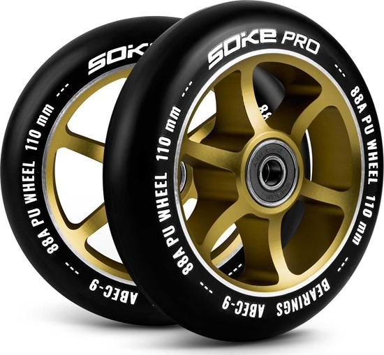 Picture of Soke Kóka do hulajnogi 110 mm zote 2 szt.