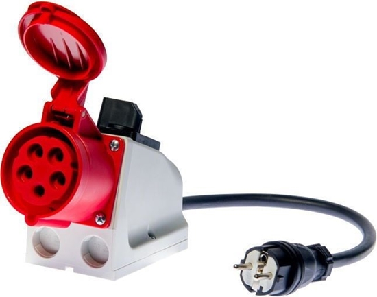 Изображение Sonel Adapter gniazd trójfazowych 32A przeczany (WAADAPAT32PR)