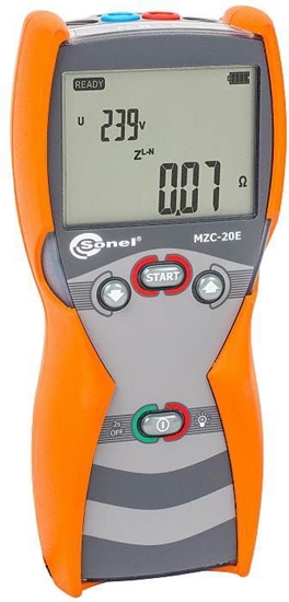 Picture of Sonel Miernik impedancji ptli zwarcia MZC-20E (WMPLMZC20E)