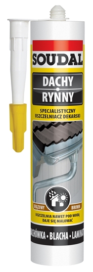 Изображение Soudal Specjalistyczny uszczelniacz dekarski 310ml czerwony