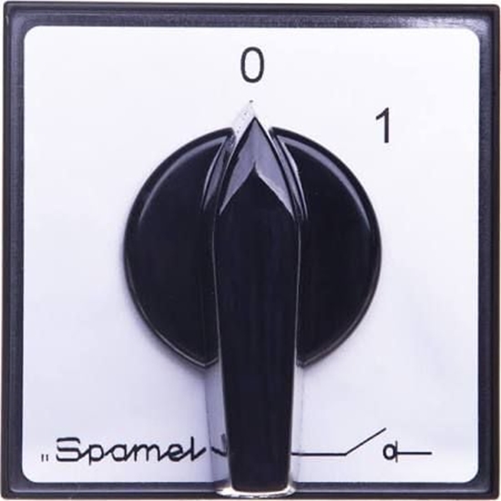 Picture of Spamel cznik krzywkowy 0-1 1P 25A do wbudowania (K25R-1.828P03)