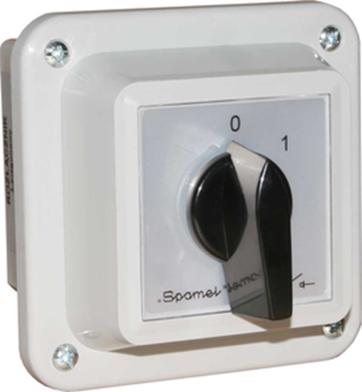 Picture of Spamel cznik krzywkowy 0-1 3P 16A w obudowie - K16R-2.8211OB1