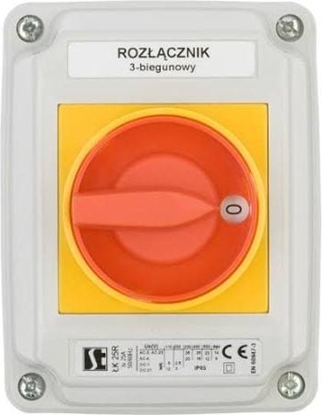 Изображение Spamel cznik krzywkowy 0-1 4-B PULP óto-czerwony (K25R-2.8211OB2ZC)