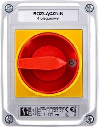 Picture of Spamel cznik krzywkowy 0-1 4P 16A w obudowie (K16R-2.8210OB2ZC)