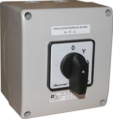 Picture of Spamel cznik krzywkowy 100A 3-biegunowy w obudowie OB18 - SK100-2.8211OB18