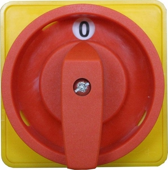 Изображение Spamel cznik krzywkowy 80A rozcznik 0-1 4 - biegunowy mocowanie do pulpitu czoo zamykane óto-czerwone SK80-2.8210\P08