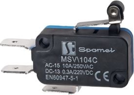 Изображение Spamel cznik miniaturowy dwignia z rolk krótka (MSV104C)