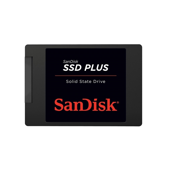 Picture of SSD|SANDISK BY WESTERN DIGITAL|SSD PLUS|2TB|SATA 3.0|Write speed 450 MBytes/sec|Read speed 545 MBytes/sec|2,5"|SDSSDA-2T00-G26