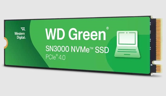 Изображение SSD|SANDISK|150xTBW rating|MTBF 1.75 h|NVMe Yes|PCI Express 4.0|M.2|500 GB|POWERED BY SANDISK|Green|WDS500G4G0E