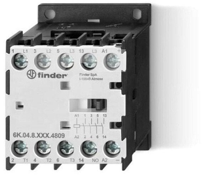 Picture of Stycznik mocy 3 Z 1 R, 9A-400V AC3, 24V DC 6K.04.9.024.4709