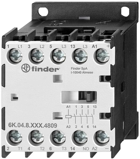Picture of Stycznik mocy 4 Z, 12A-400V AC3, 230V AC 6K.04.8.230.4312