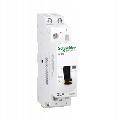 Изображение Stycznik moduowy z rcznym sterowaniem, Acti9 iCTK50r-25-20-230 25A 2NO 5060Hz 230/240 VAC, bez moliwoci rozbudowy o styki po