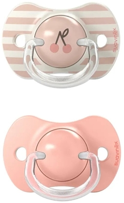 Picture of Suavinex 309067-SMOCZEK fizjologiczny SX PRO 18M 2SZT RÓOWY BIRDIES