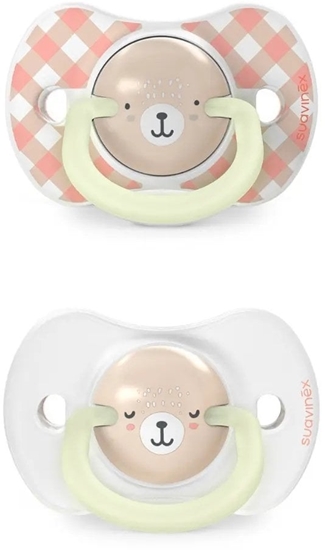 Picture of Suavinex 309097-SMOCZEK FIZJOLOGICZNY SX PRO 0-6M 2SZT WIECCY RÓOWY WILD&FREE