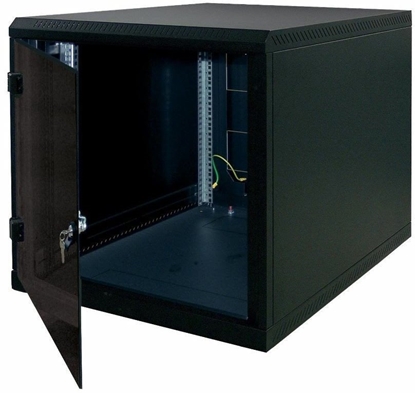 Изображение Szafa Triton TRITON 19" jednodílný rozvad 12U/400mm, erný