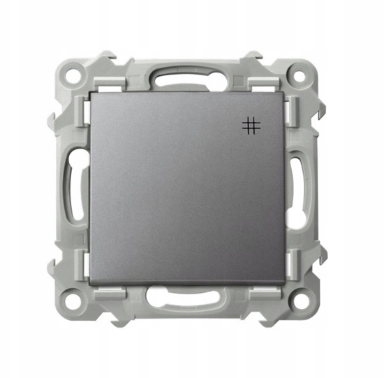 Picture of SZAFIR cznik krzyowy szary mat P-4Z/m/70