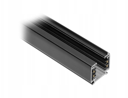 Изображение Szynoprzewód 3-fazowy X-RAIL 1m AC220-240V 16A czarny XTR-RA3FZ1C-10