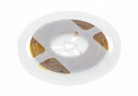 Изображение Tama LED GTV Tama LED COB 24V, 320LED/m, 8mm, 8W/m, without gel, neutral white, 2x1m przewód mini amp, 5 metrów