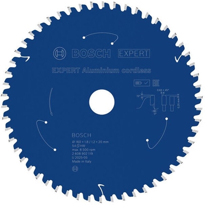 Picture of TARCZA PILARSKA EX AL H 160x20-54