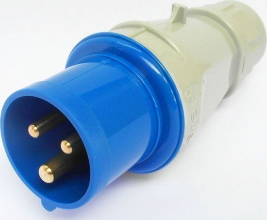 Изображение Tarel Wtyczka izolacyjna przenona 16A 250V 3P IP44 /zaciski gwintowe/ 102